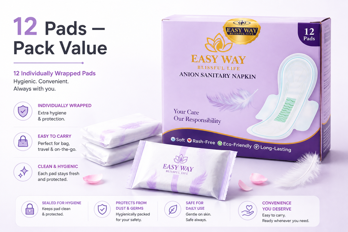 Easy Way Anion Sanitary Pads ( 1 Pack )