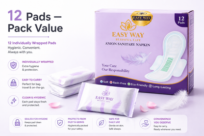 Easy Way Anion Sanitary Pads ( 1 Pack )