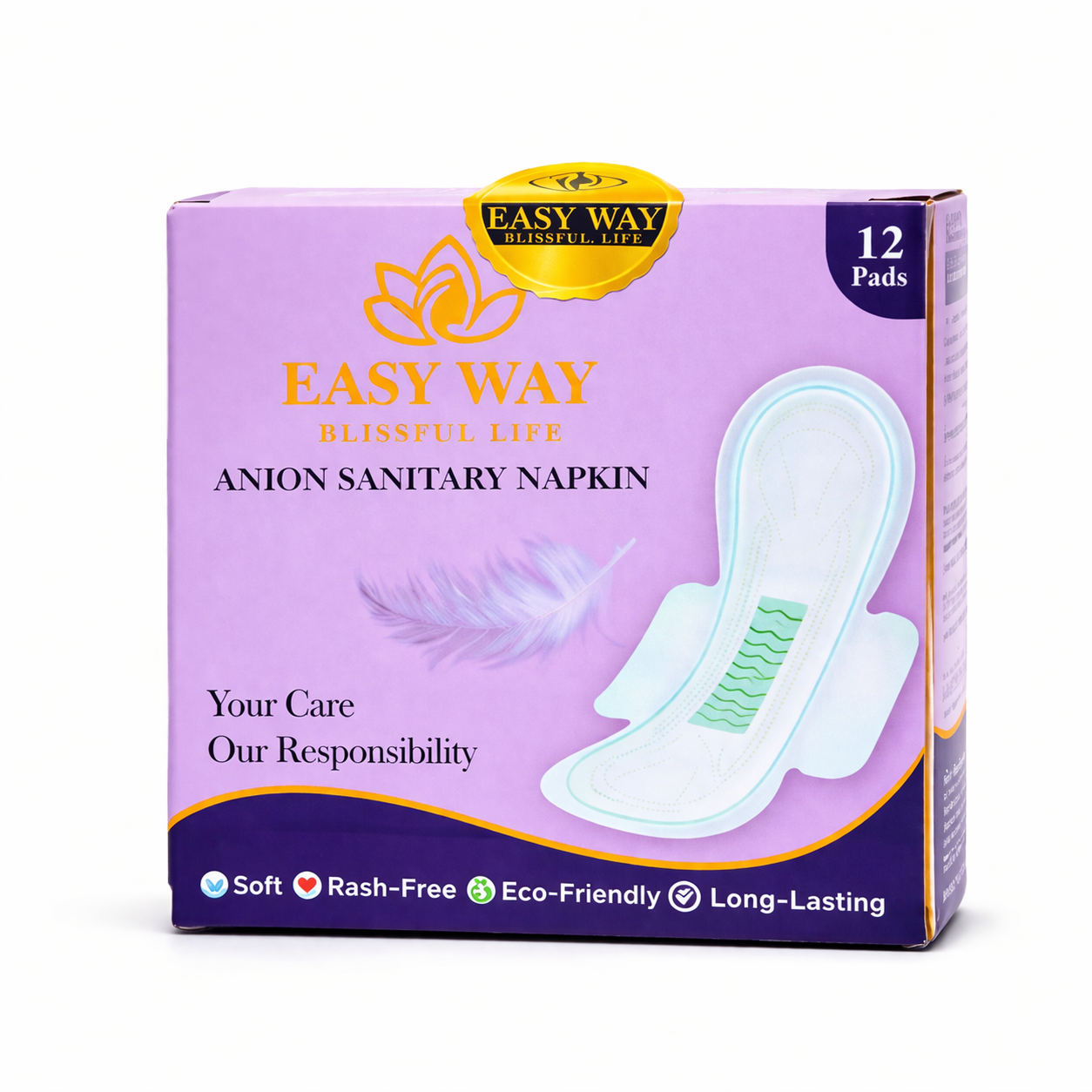Easy Way Anion Sanitary Pads ( 1 Pack )