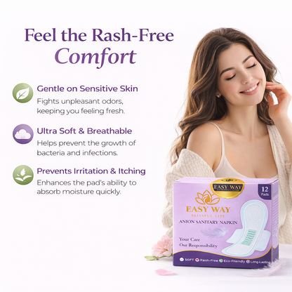 Easy Way Anion Sanitary Pads ( 2 Pack )