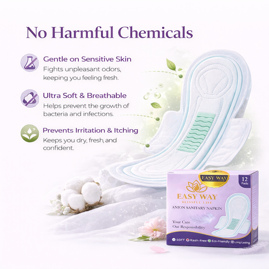 Easy Way Anion Sanitary Pads ( 5 Pack )