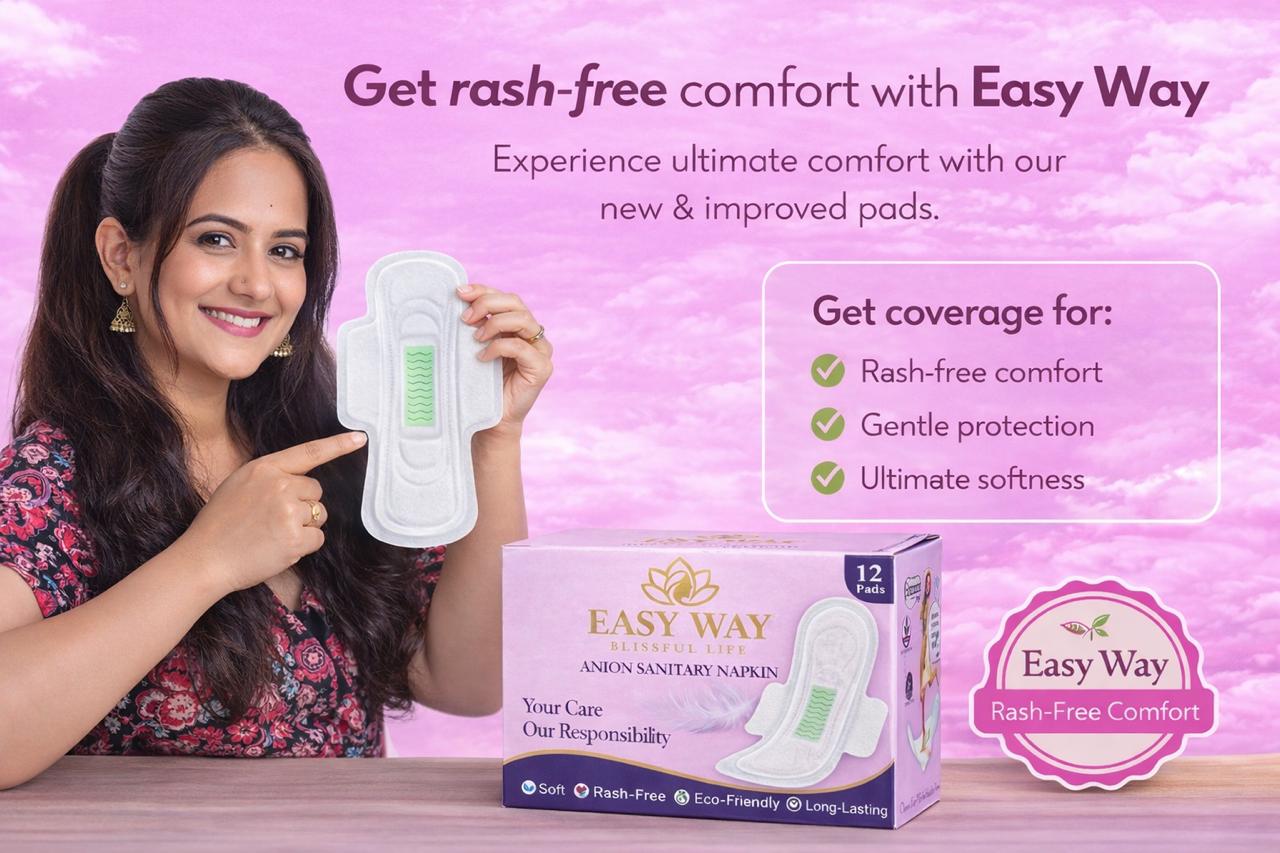 Easy Way Anion Sanitary Pads